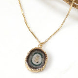 Stalactite Gold Necklace