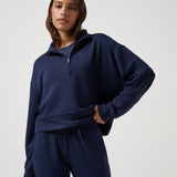 Skyloft Soft 1/2 Zip 2.0 Navy Blazer