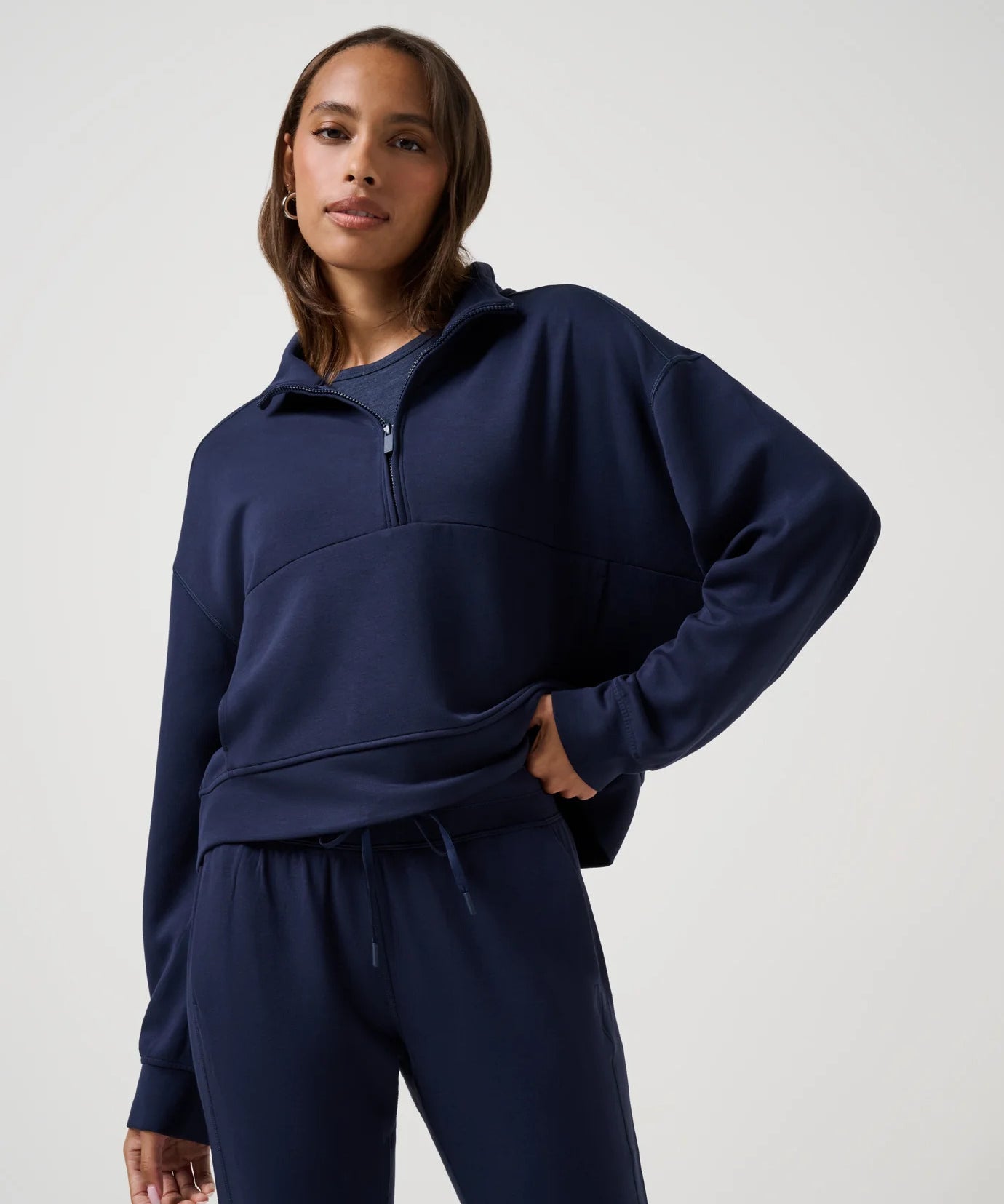 Skyloft Soft 1/2 Zip 2.0 Navy Blazer