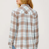 Hunter Shirt : Chambray Ivory Dune