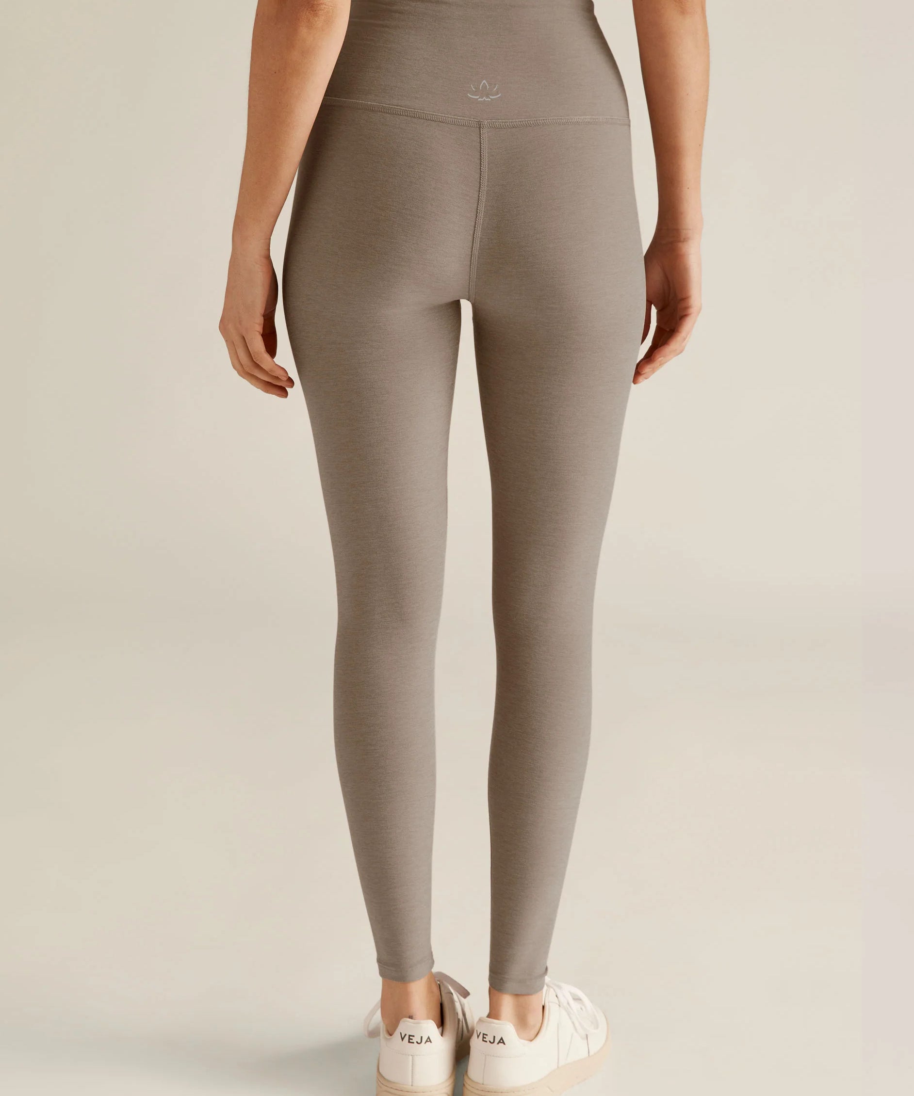 Spacedye Caught In The Midi High Waisted Legging : Birch Heather