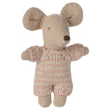 Baby Mouse in Carry Cot : Rose