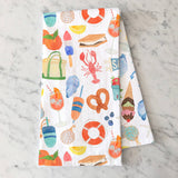 East Coast Summer Kitchen Towel | East Coast Tea Towel