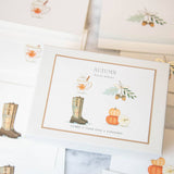 Autumn Acorns Individual Notecard