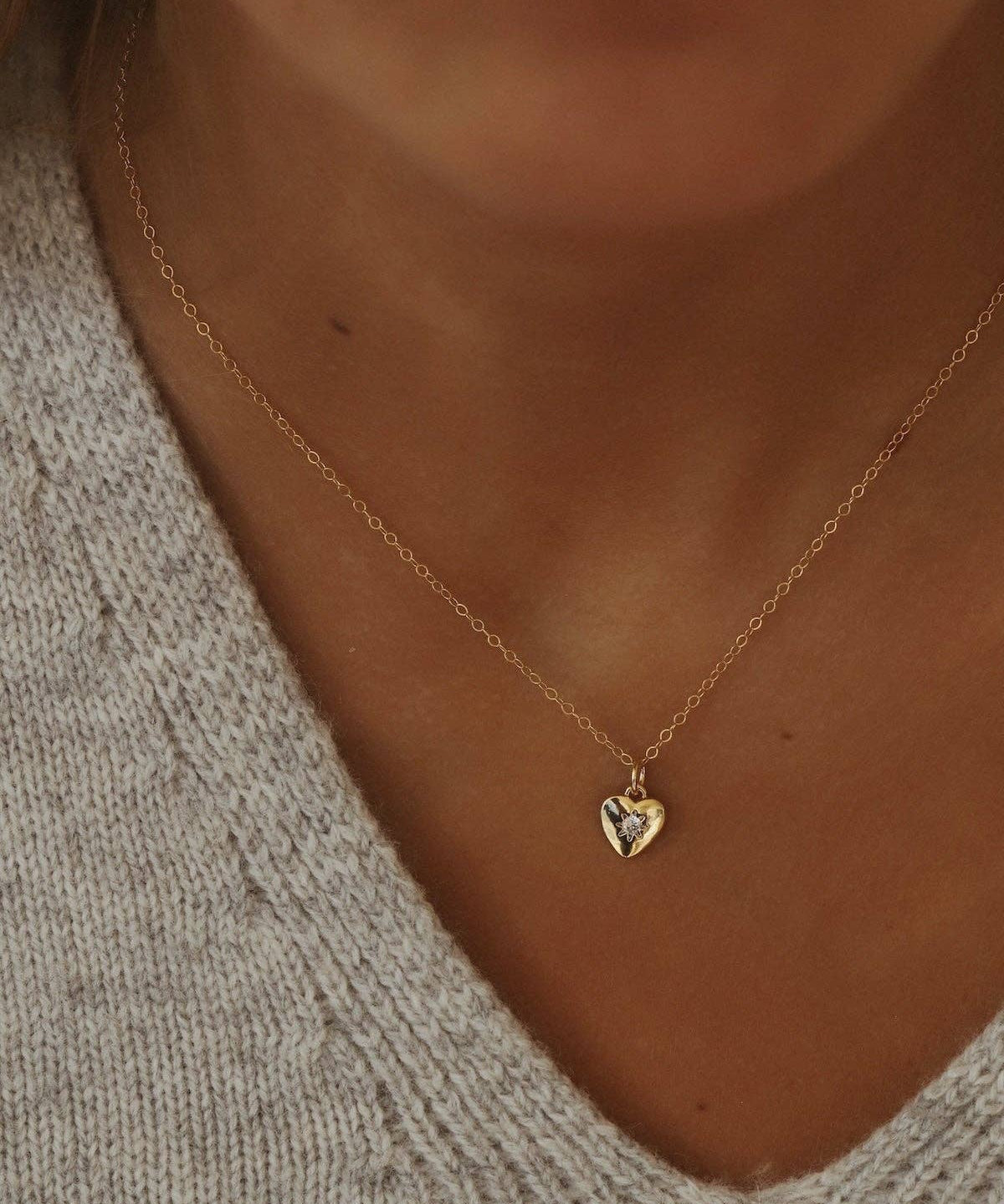 Astra Heart Necklace