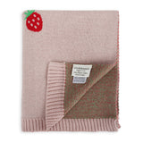 Strawberry - Organic Cotton Baby Blanket