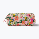 Garden Party Quilted Small Cosmetic Pouch