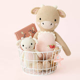 Ava the Cow (powder pink), : Little - 13"