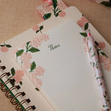 Pink Hydrangea Notepad