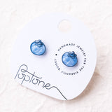 Cute Blueberry Fruit Stud Earrings