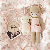 Ava the Cow (powder pink), : Little - 13"