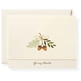Autumn Acorns Individual Notecard