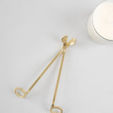 Engraved Brushed Gold Wick Trimmer