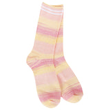 Pink Lemonade Weekend Ombre Crew