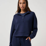 Skyloft Soft 1/2 Zip 2.0 Navy Blazer
