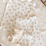 Bamboo Short Sleeve Pajama Set || Strawberries