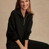 Hawley Half Zip : Black