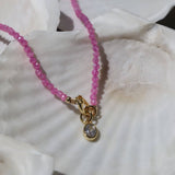 Pink Quartz Charm Keeper