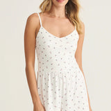 Daydream Ditsy Floral Pointelle Romper