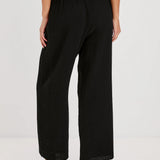 Leon Crop Pant : Black