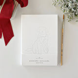 Festive Friends Paintable Notecards