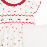 Cherry Grove Smocked Dress