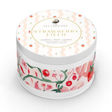 Strawberry Field Travel Candle By Jill Labieniec