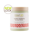Vanilla Raspberry Salt Scrub