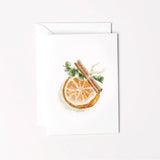 Orange Spice Mini Enclosure Notecard