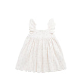 Organic Cotton Muslin Annalise Dress - Pauline Pink