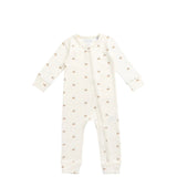 Organic Reese Zip Onepiece - Forest Night Acorns