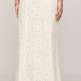 Emrie Eyelet Maxi Skirt