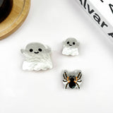 White Ghost Hair Claw,Halloween Hair Clip