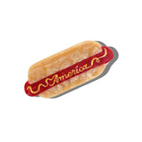 Hand-Painted America Hotdog Claw Clip
