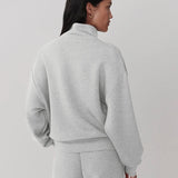 Davidson Sweat || Light Grey Marl