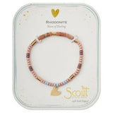 Stone Intention Charm Bracelet