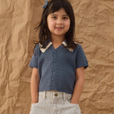 Sloane Knit Top - Marine