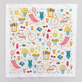 Summer Favorite Things Tea Towel