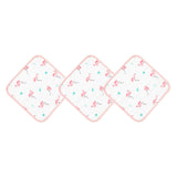 Flamingo Washcloth Set