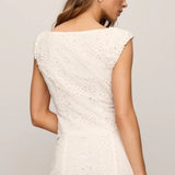 Emrie Eyelet Cropped Top