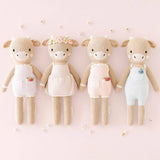 Ava the Cow (lavender) : Little - 13"