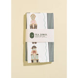 Classic Nutcracker Stripe Tea Towel