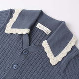 Sloane Knit Top - Marine