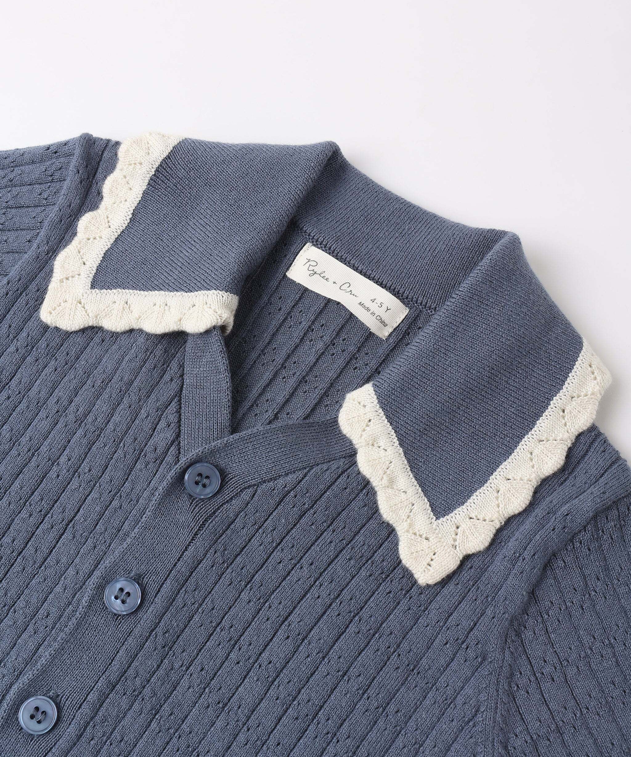 Sloane Knit Top - Marine