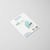 Michigan Beach State Shape Sticker