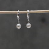 Mini Pearl Drop Huggies