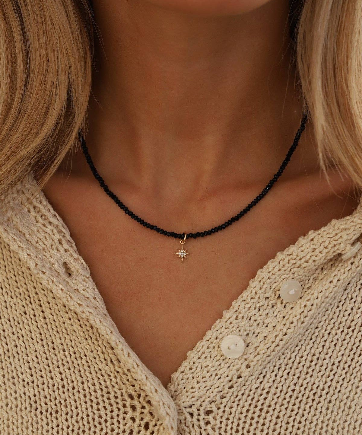Stella Noir Necklace