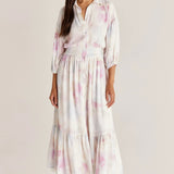 Tanya Watercolor Maxi Dress