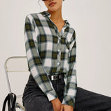 Hunter Shirt : Olive Ivory