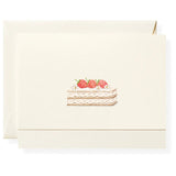 Strawberry Mille-Feuille Individual Notecard